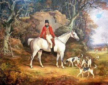 unknow artist Classical hunting fox, Equestrian and Beautiful Horses, 239.. Germany oil painting art